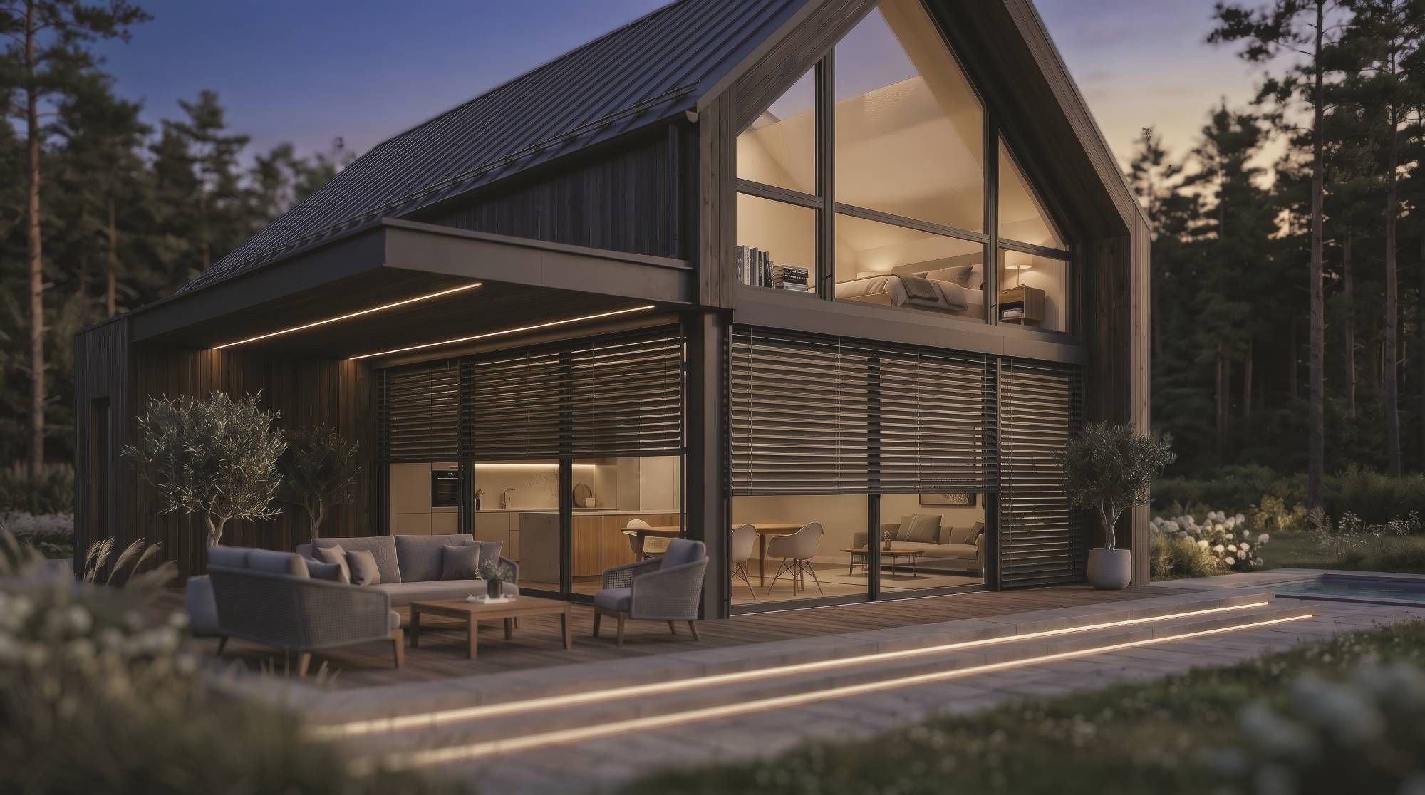 Brises soleil orientables LumiControl — un contrôle intégral de la lumière et du confort